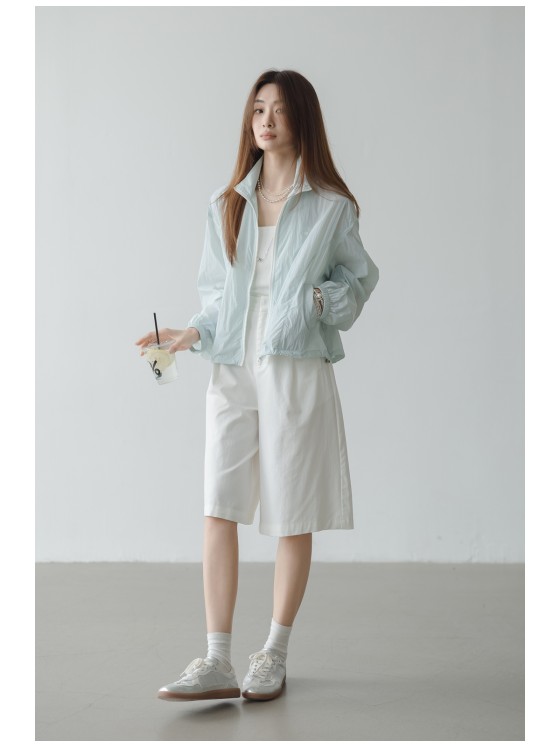 Summer Women\'s Sunscreen Top Shirt Coat