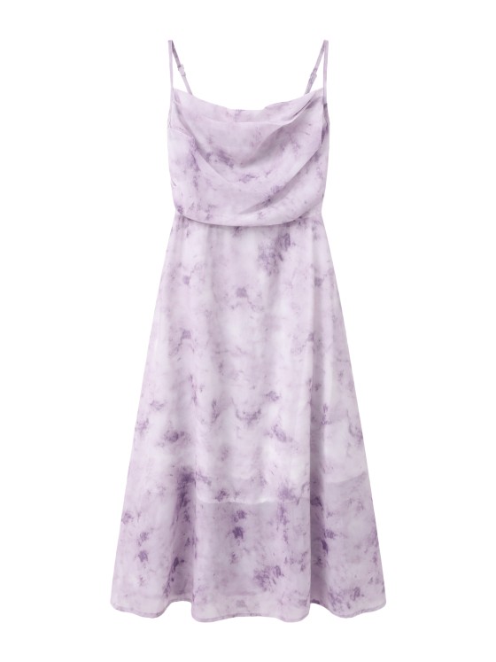 【Monet Garden】French retro temperament suspender dress for women