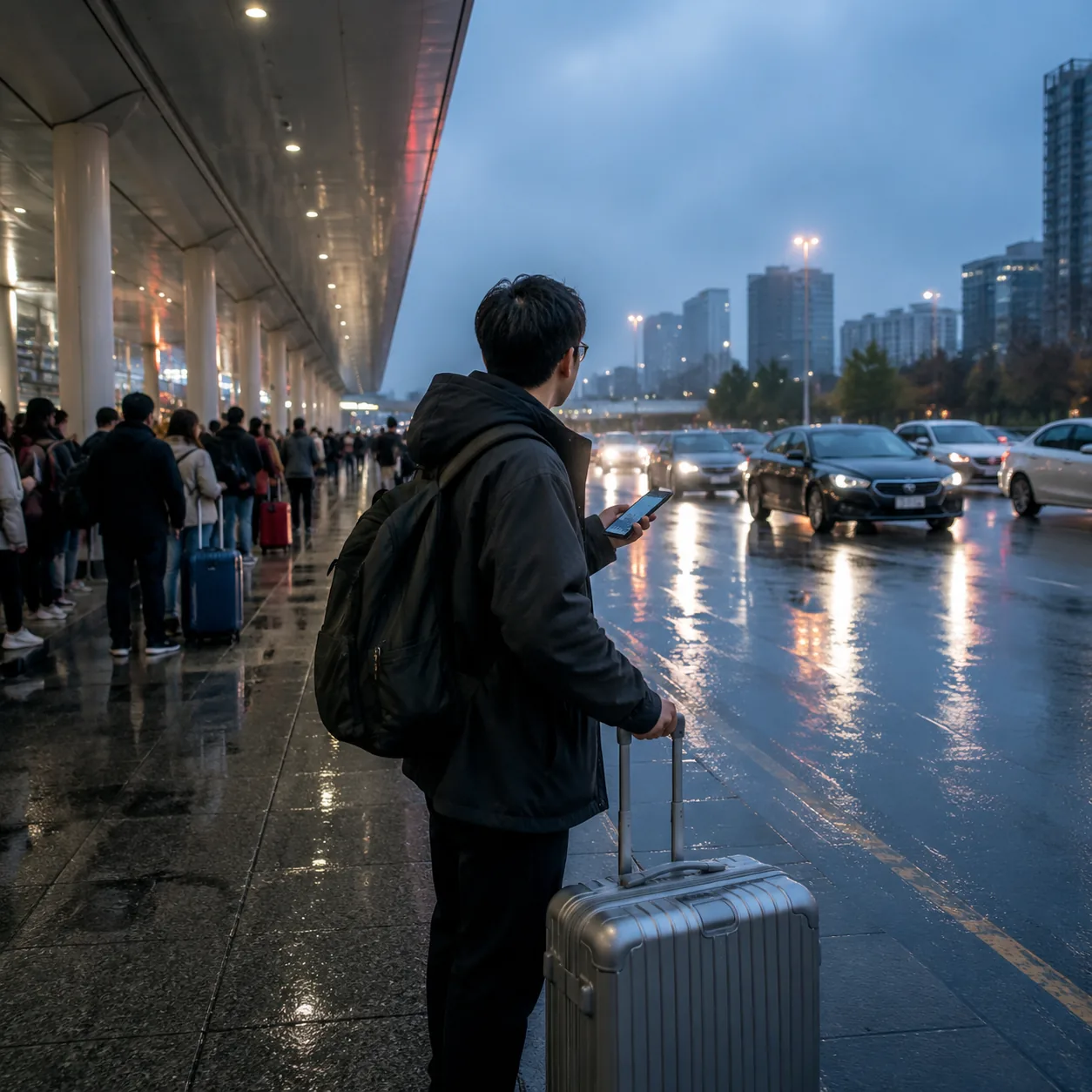 Checking the Pickup Point Before Hailing a Ride Saves Many Steps