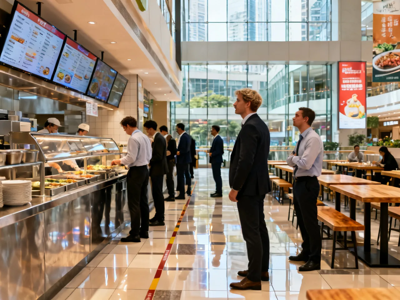After Ten Minutes in a Weekday Lunch Line, I Finally Understood the Rhythm of China’s Noon Rush