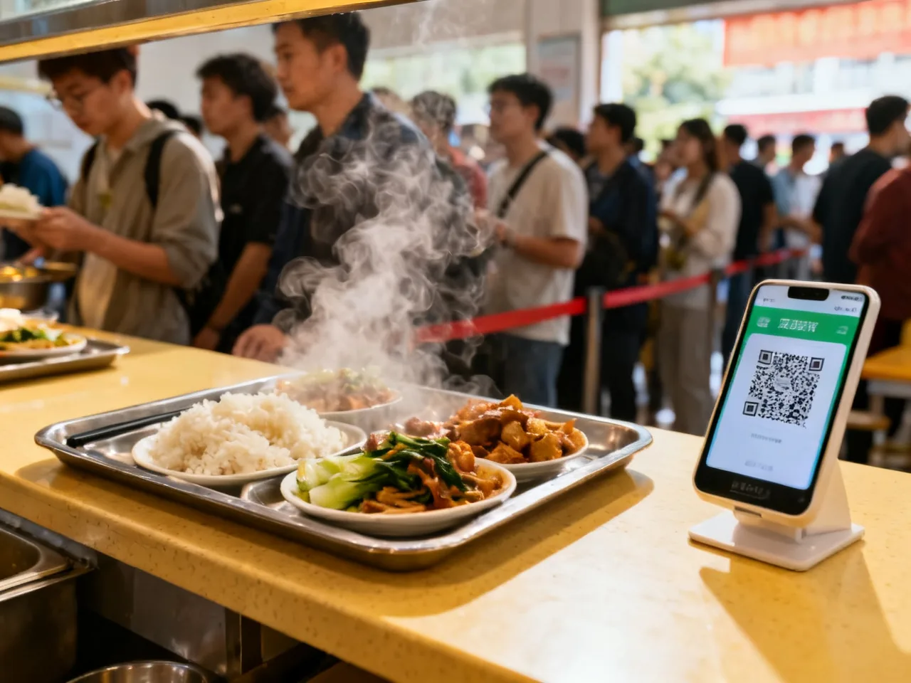 After Ten Minutes in a Weekday Lunch Line, I Finally Understood the Rhythm of China’s Noon Rush