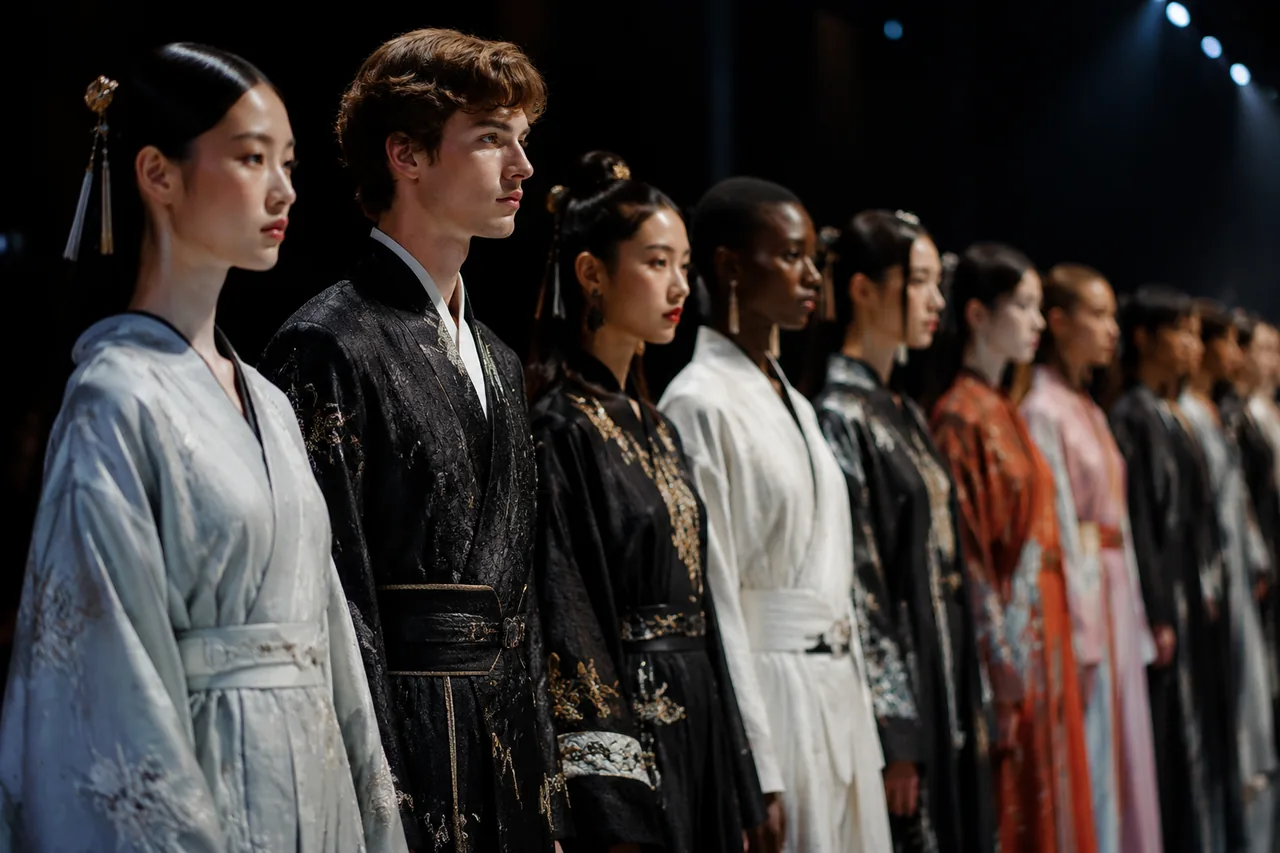 I Expected an Ancient-Costume Show to Feel Purely Historical Until Modern Hair and Makeup Lit Up the Entire Runway
