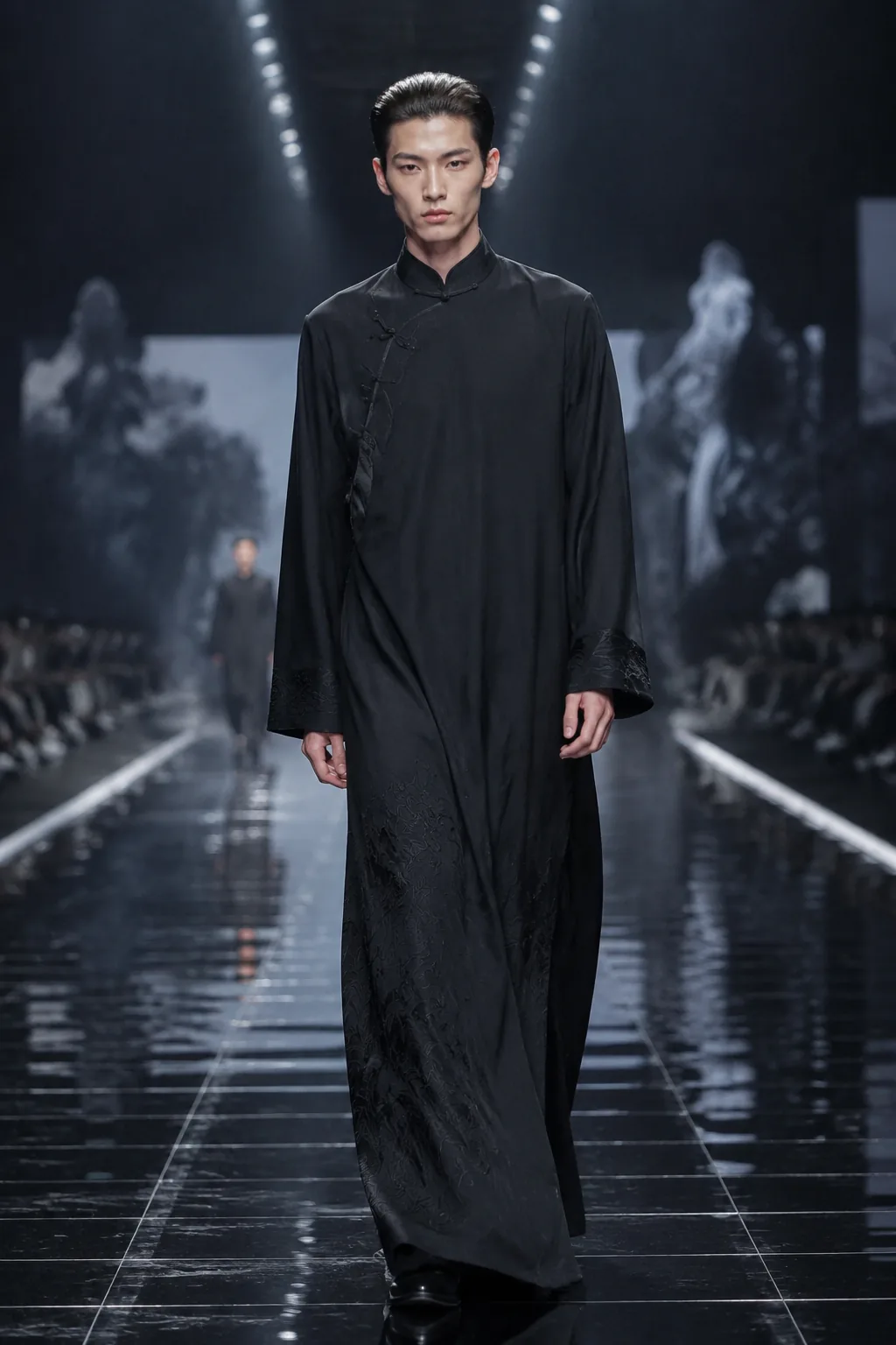I Expected an Ancient-Costume Show to Feel Purely Historical Until Modern Hair and Makeup Lit Up the Entire Runway
