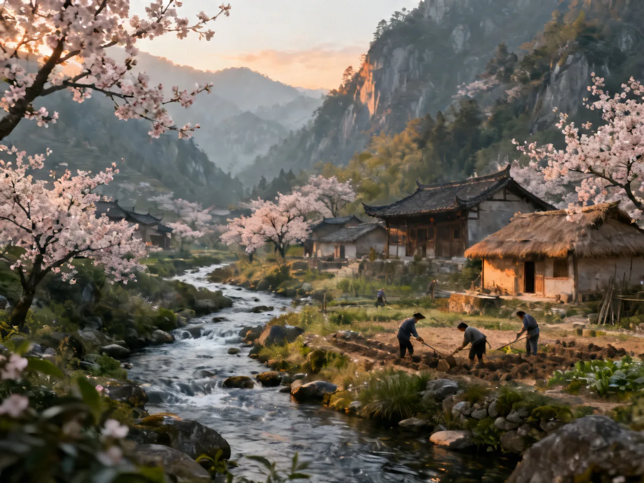March Peach Blossom: Finding Utopia in China