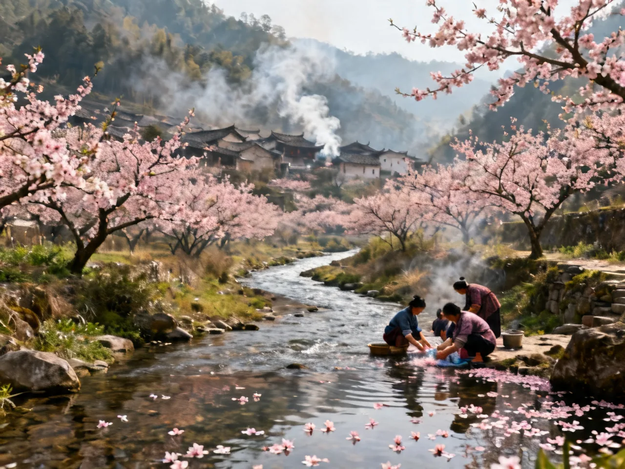 March Peach Blossom: Finding Utopia in China