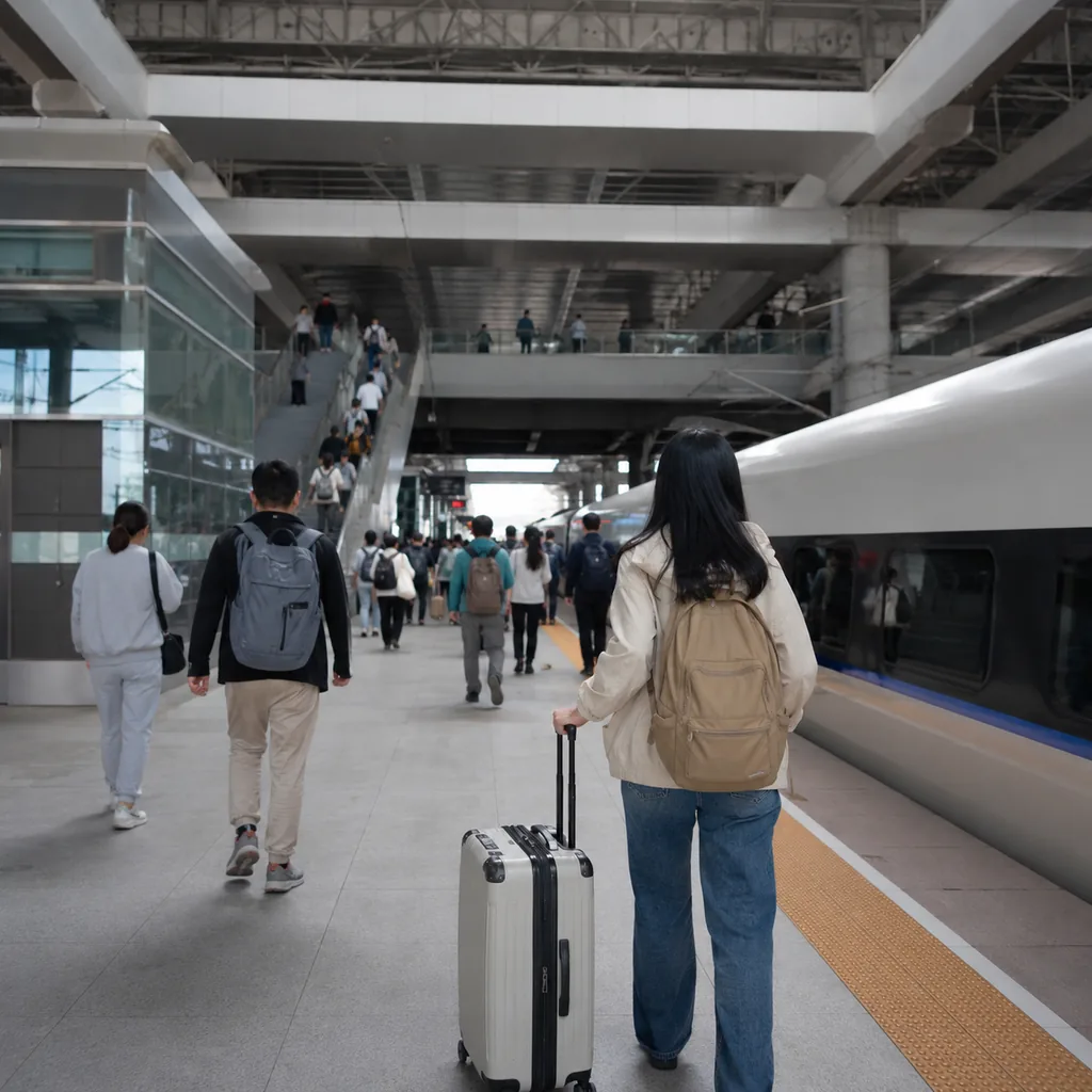 How I Learned to Transfer Like a Local at a Chinese High-Speed Railway Station