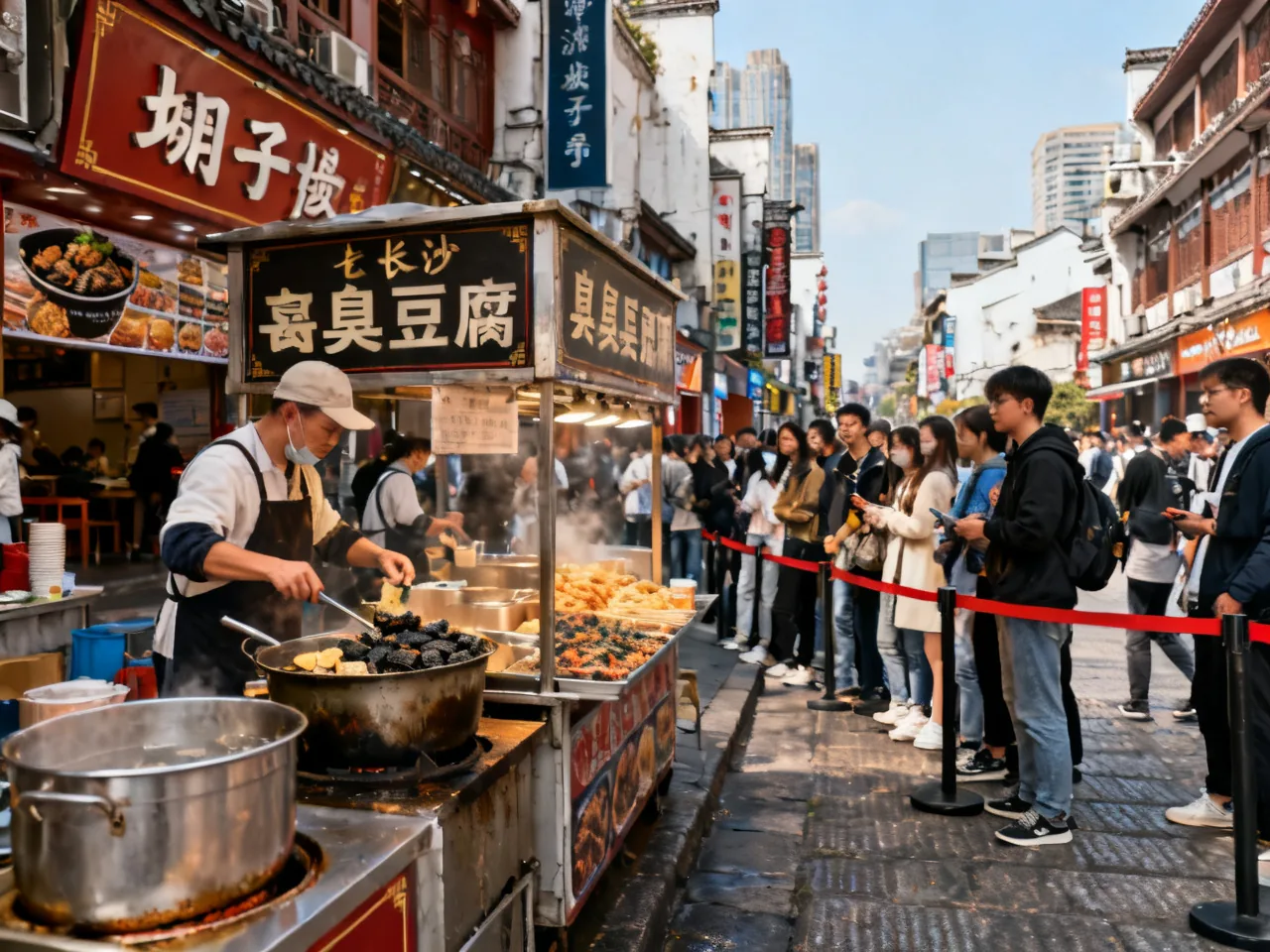 Four Snacks in Pozi Street, Changsha: How I Chose Stinky Tofu