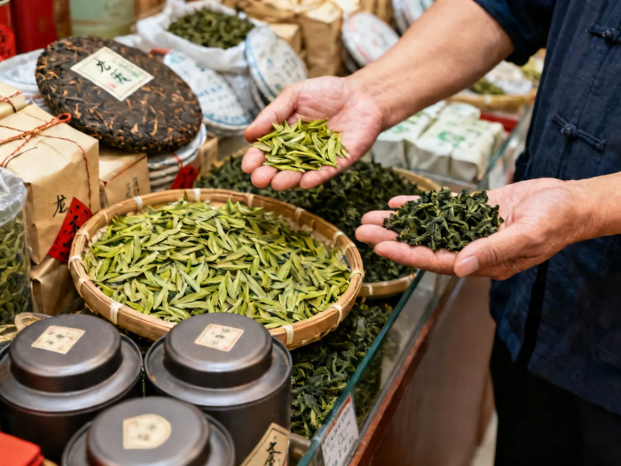 Buying Chinese Tea: Longjing, Pu'er & Tieguanyin