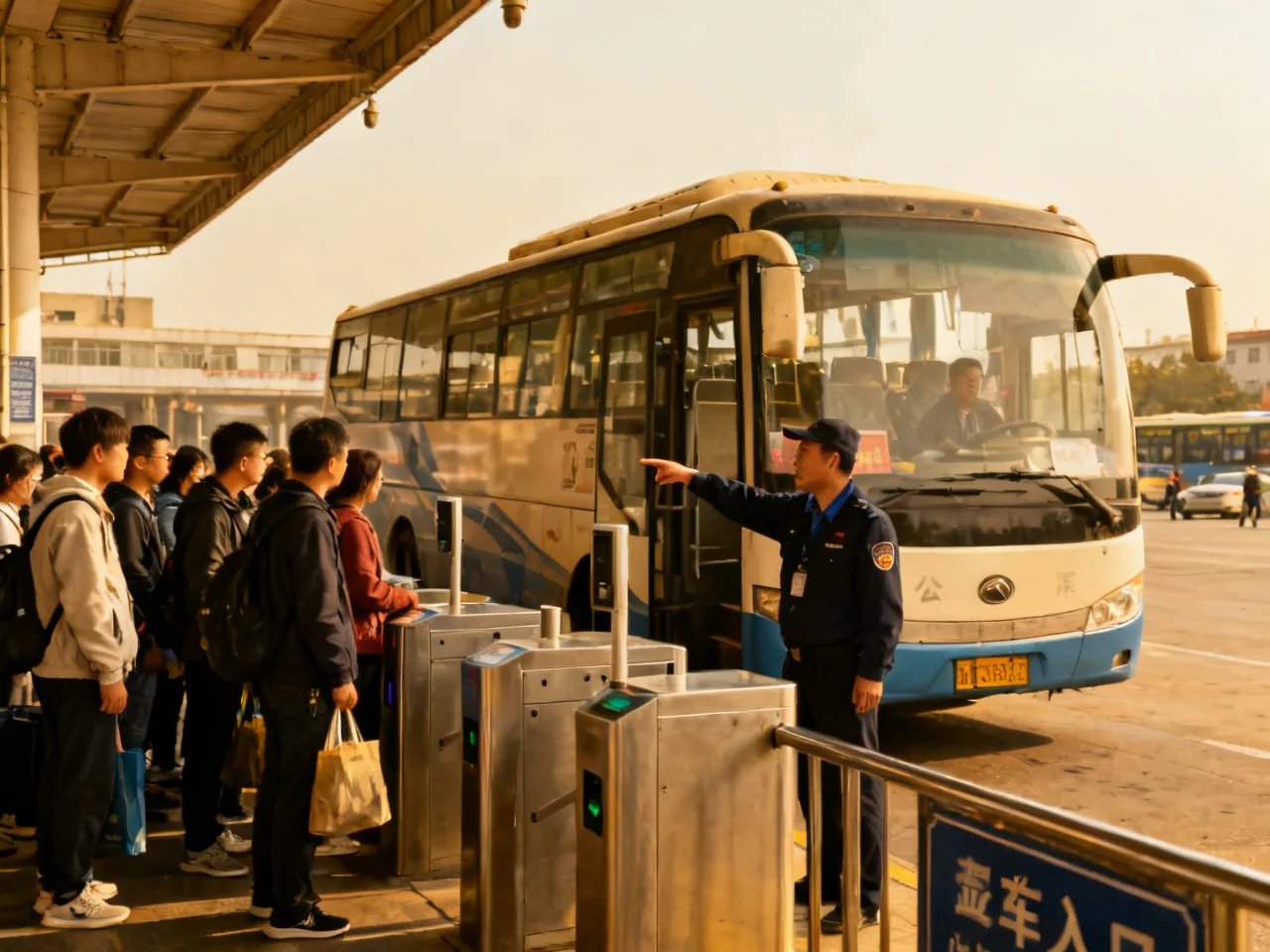 I Learned at a Chinese County Bus Station to Watch Where People Flow Before Looking for the Gate