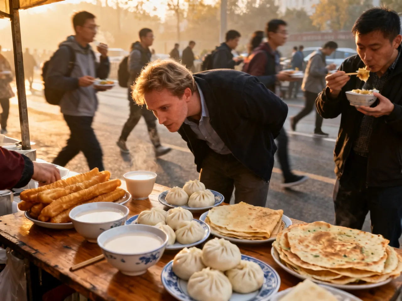 At Chinese Breakfast Stalls, I Slowly Understood Why Everyone Seems to Have a Usual Combo