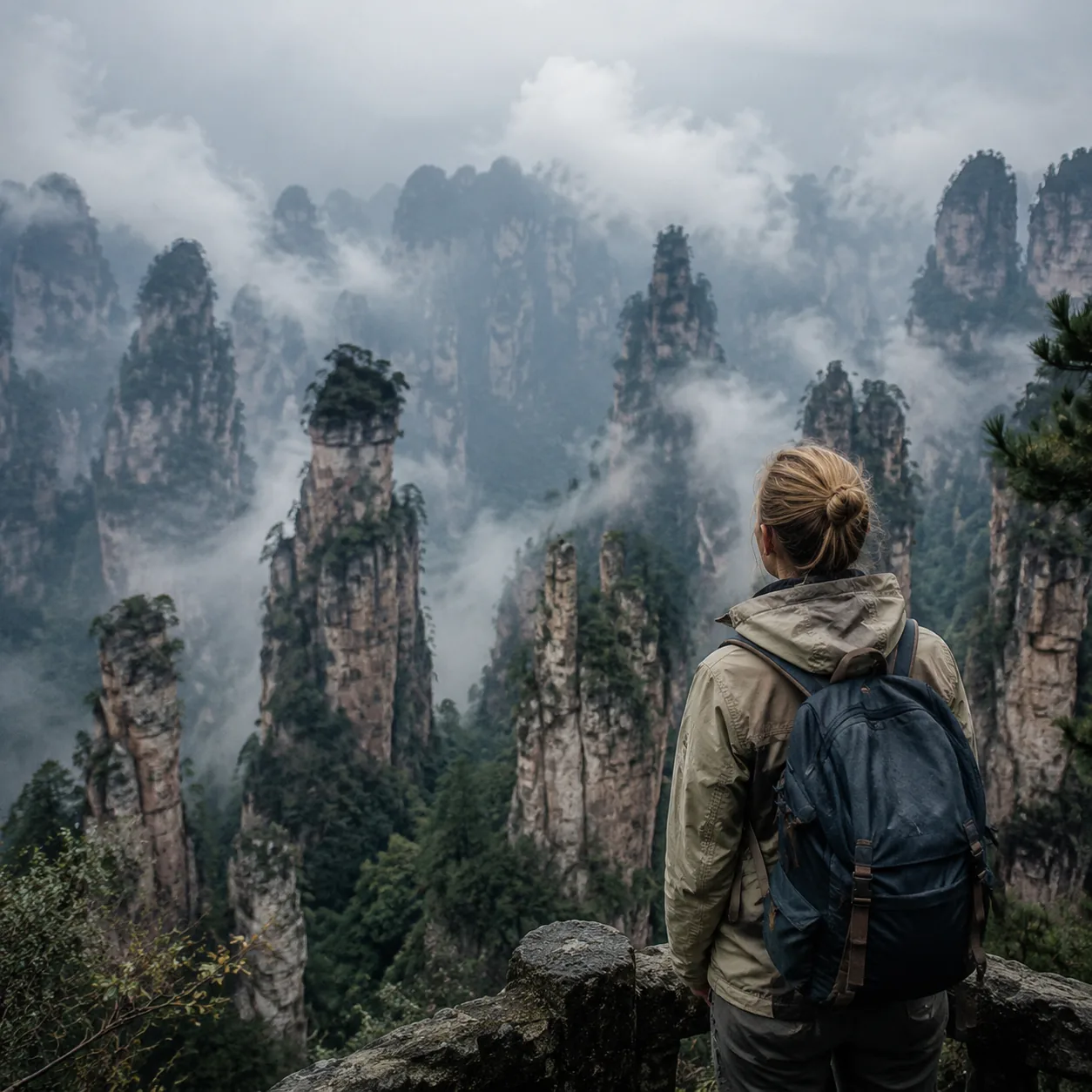 The Hardest Part of Writing Zhangjiajie Is Not How Cinematic the Peaks Look but How the Body Breathes Between Two Moments of Awe