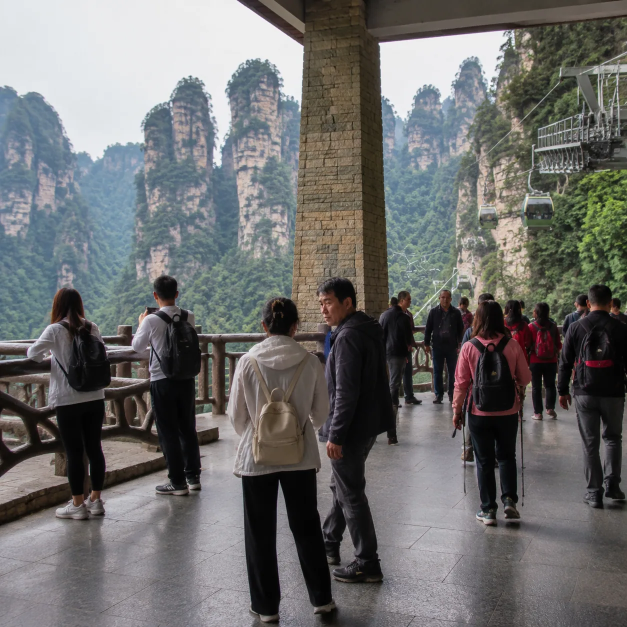 The Hardest Part of Writing Zhangjiajie Is Not How Cinematic the Peaks Look but How the Body Breathes Between Two Moments of Awe