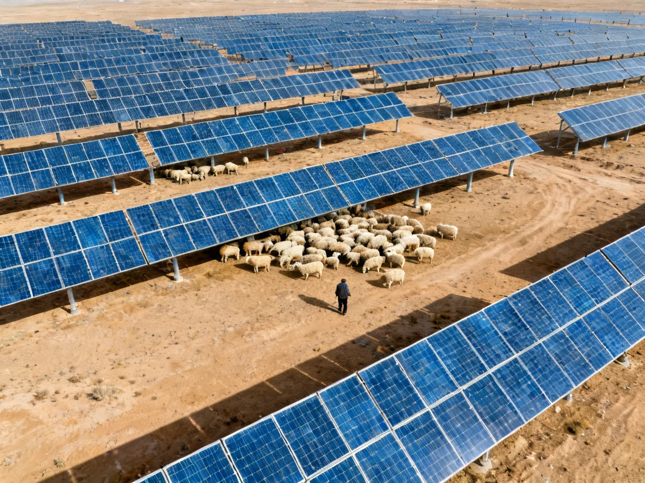 Oceans of Solar Panels in the Western Desert: How Renewable Energy is Reshaping China's West