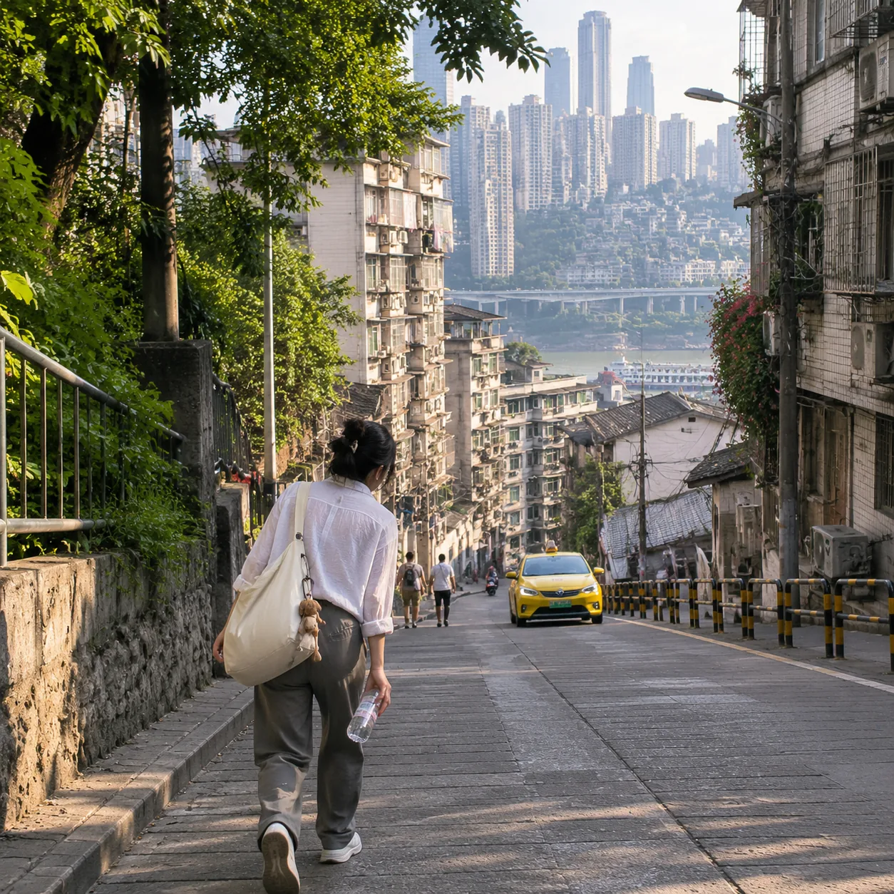My First Chongqing Hill Road Taught Me Not to Underestimate City Terrain