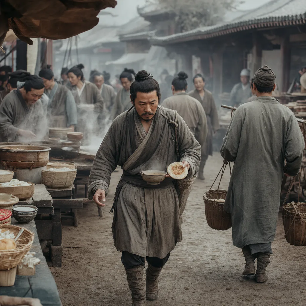 I Thought Tang Breakfast Was Only About Variety Until I Stood in the Morning Market and Smelled Pan Steam and Sesame Flatbread Rising Together