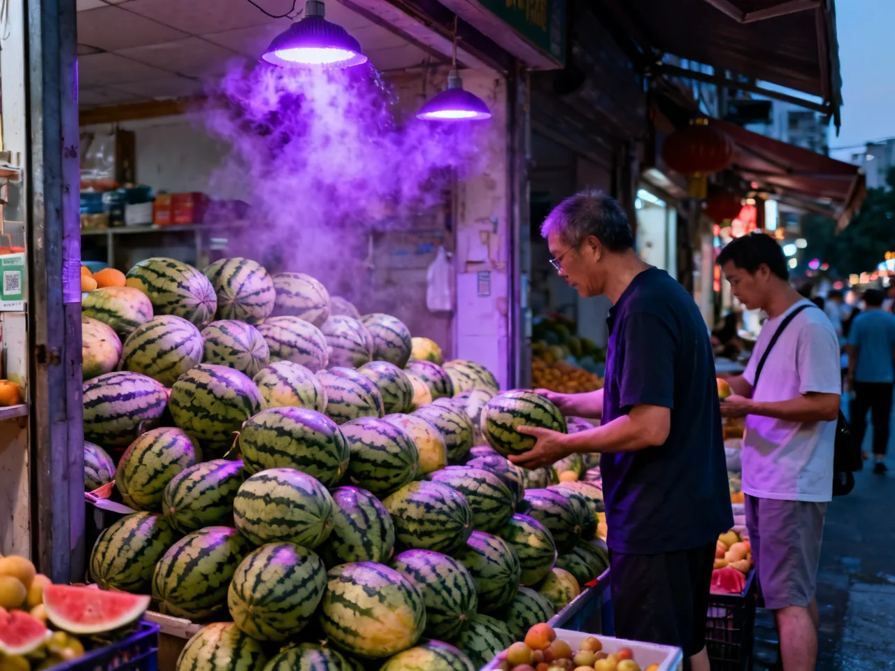 The First Time I Bought Watermelon in a Chinese Fruit Shop, I Learned to Say Whether I Wanted It Cut to Eat Now or Taken Home