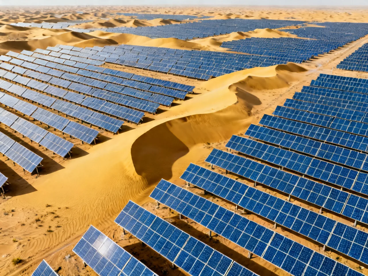 From Sand to Power: China's Solar Empire in the Western Desert
