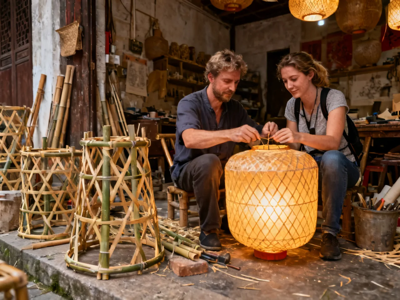 In a Lantern Workshop: The First Time I Realized Light Can Be Crafted by Hand