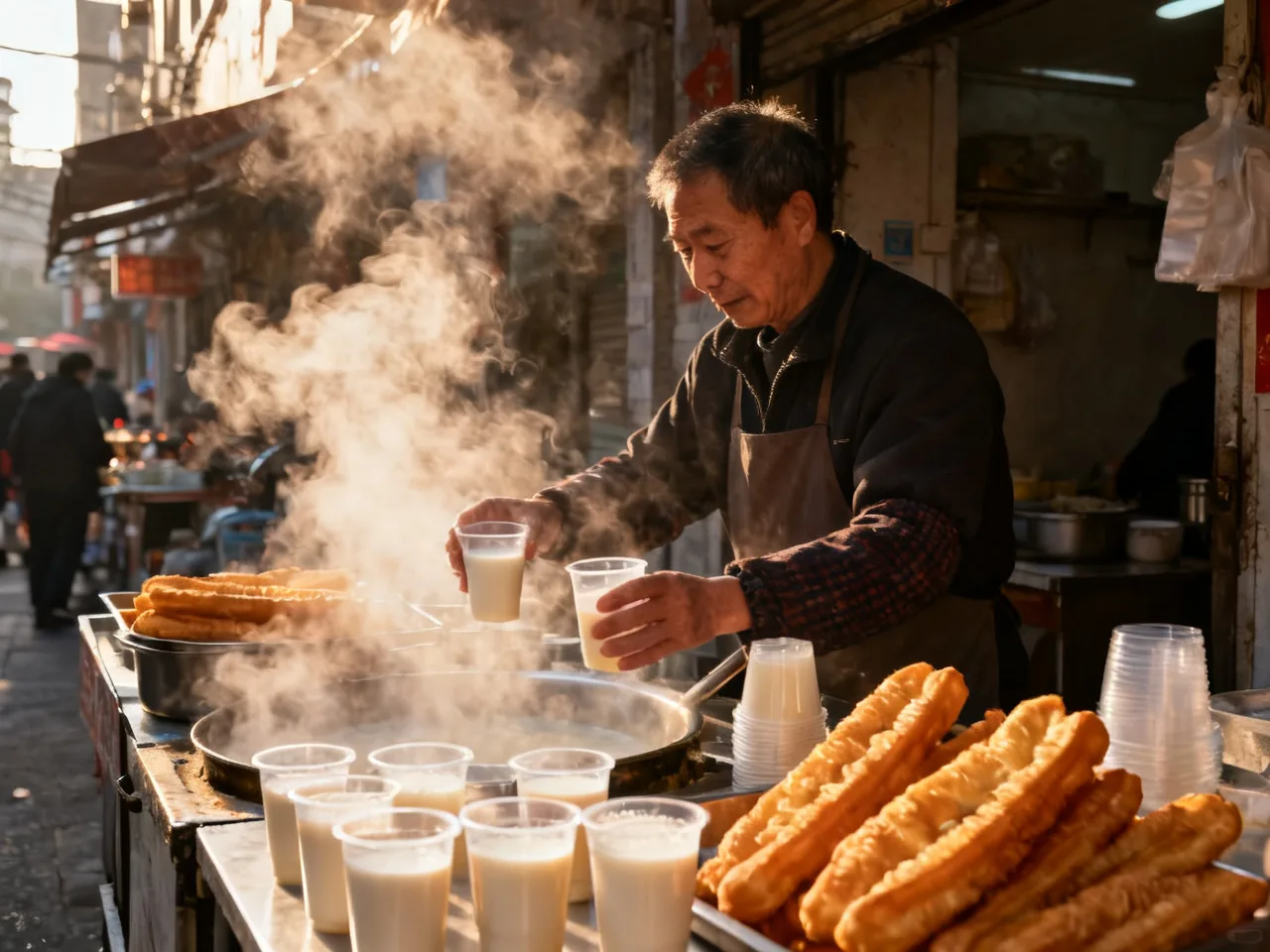 The First Time I Learned at a Chinese Breakfast Stall to Ask Whether the Soy Milk Was Sweet
