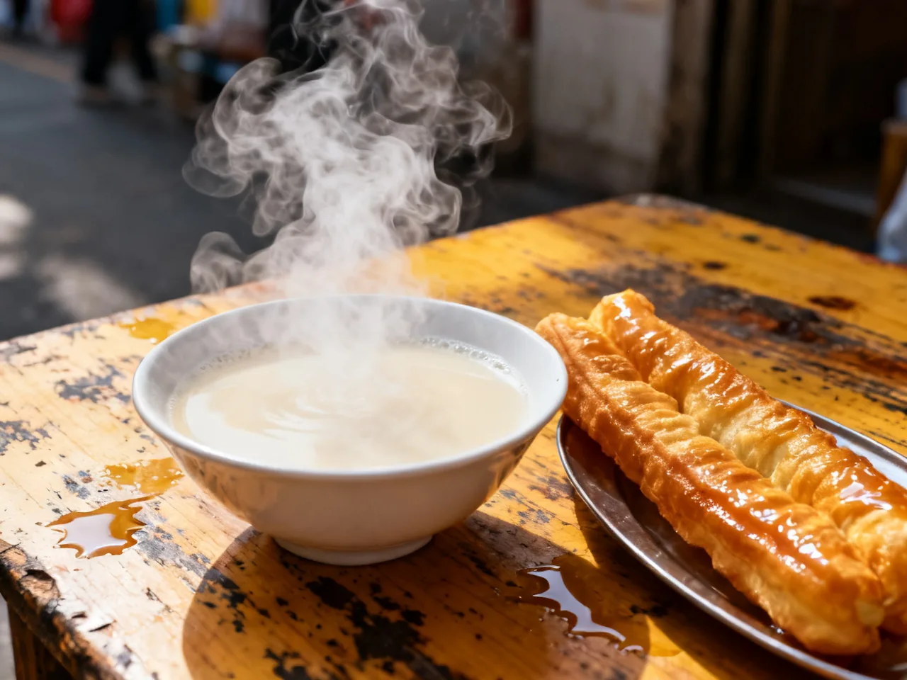 The First Time I Learned at a Chinese Breakfast Stall to Ask Whether the Soy Milk Was Sweet