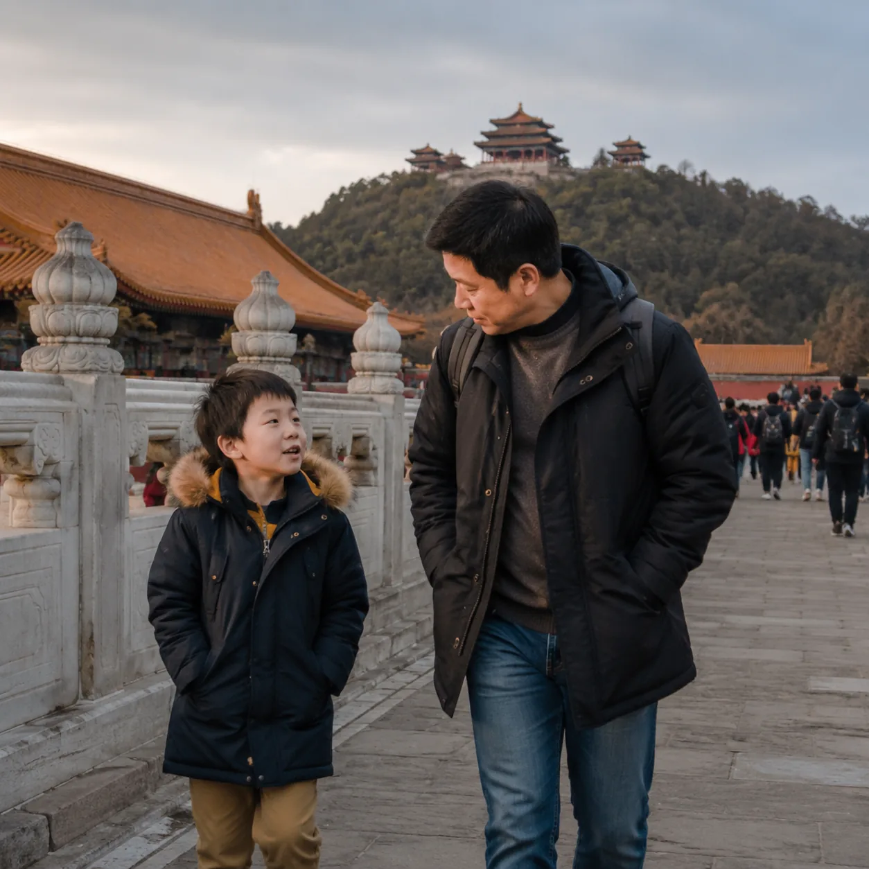 When My Child Asked for Directions Alone on the Beijing Subway