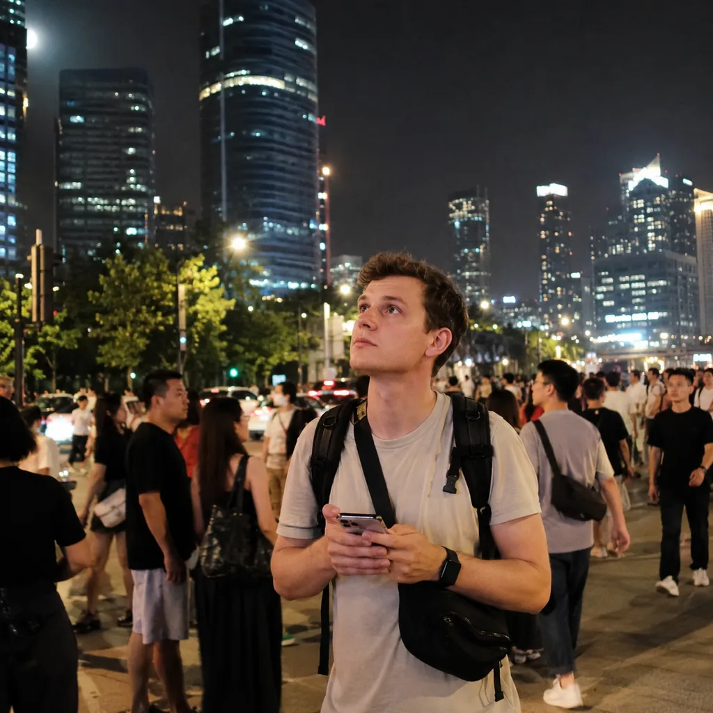 The Sense of Safety I Felt on My First Night Walk in a Chinese City