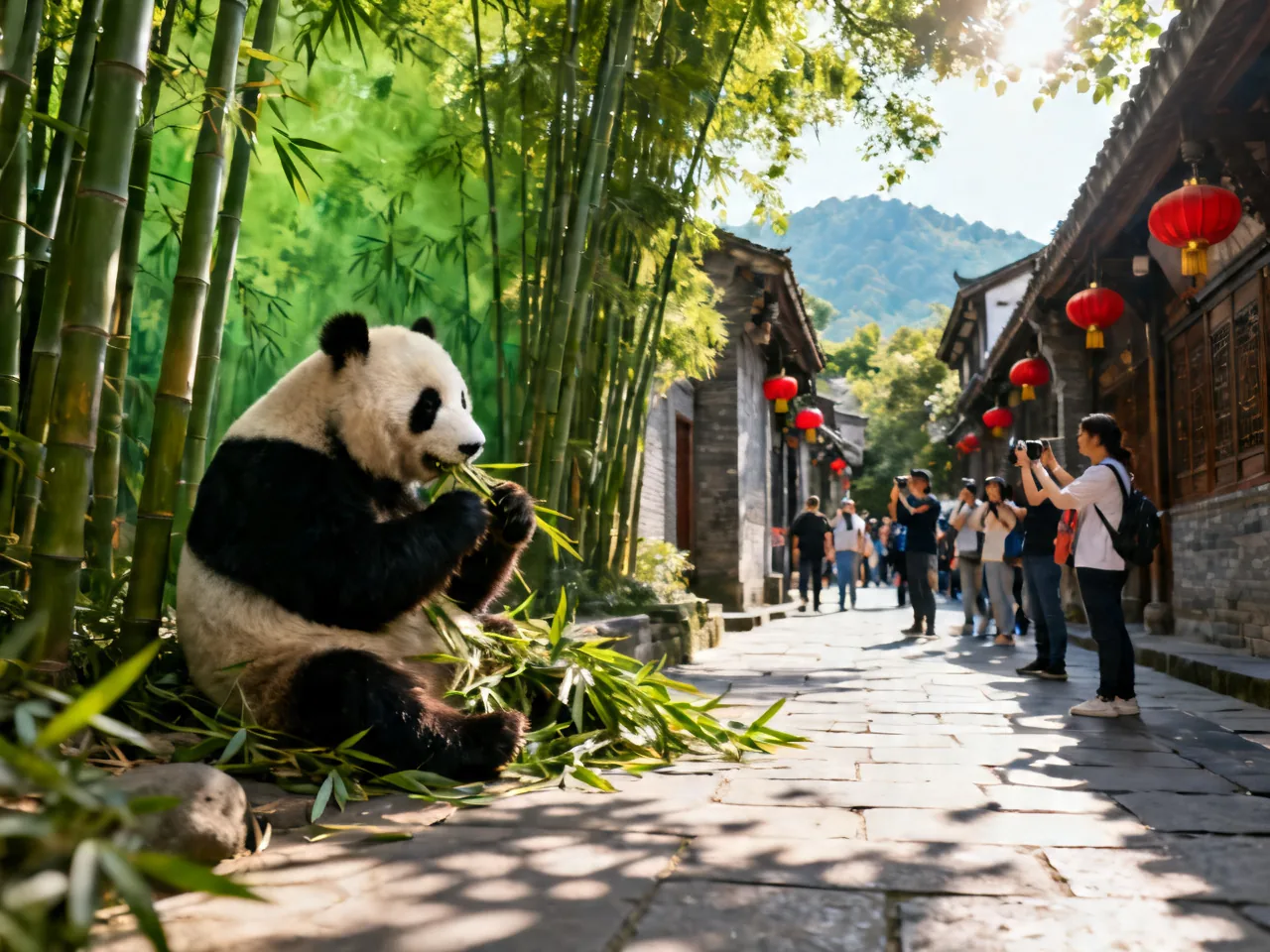 Chengdu: Giant Pandas & Kuanzhai Alley