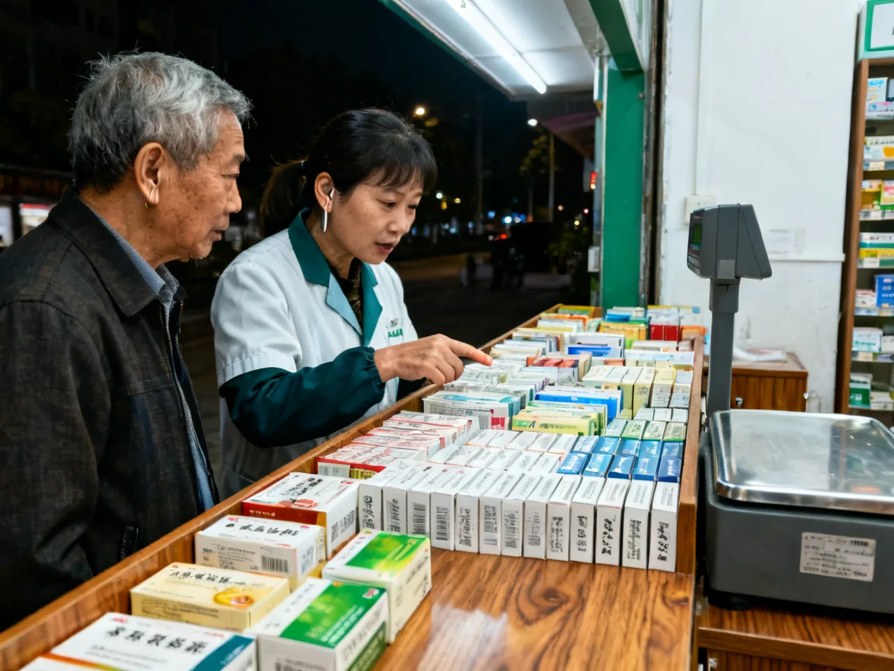 第一次在中国药店买感冒药，我学会先说症状再看品牌