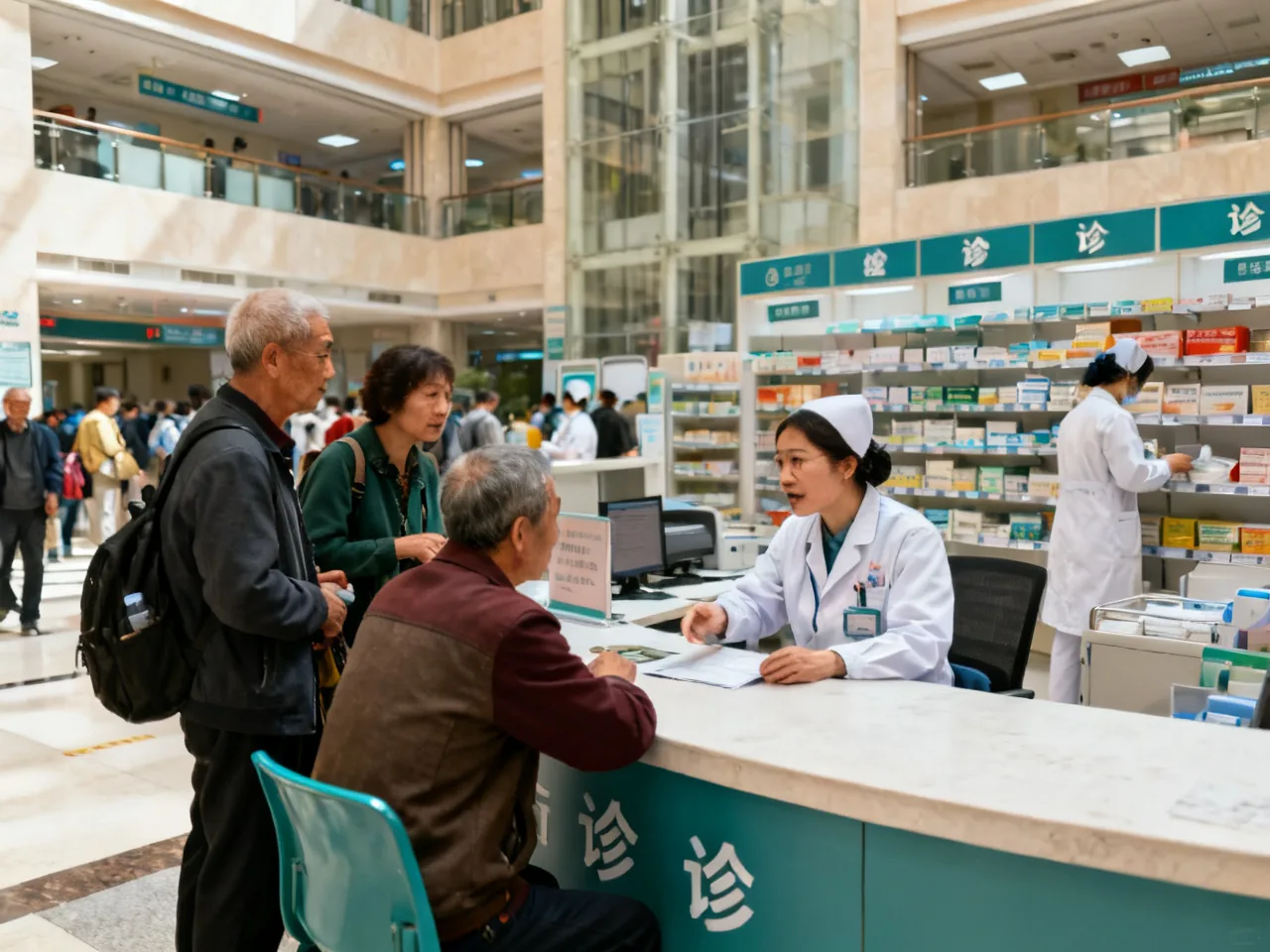 First Clinic Visit in China: Registration, Payment, and Pharmacy Flow