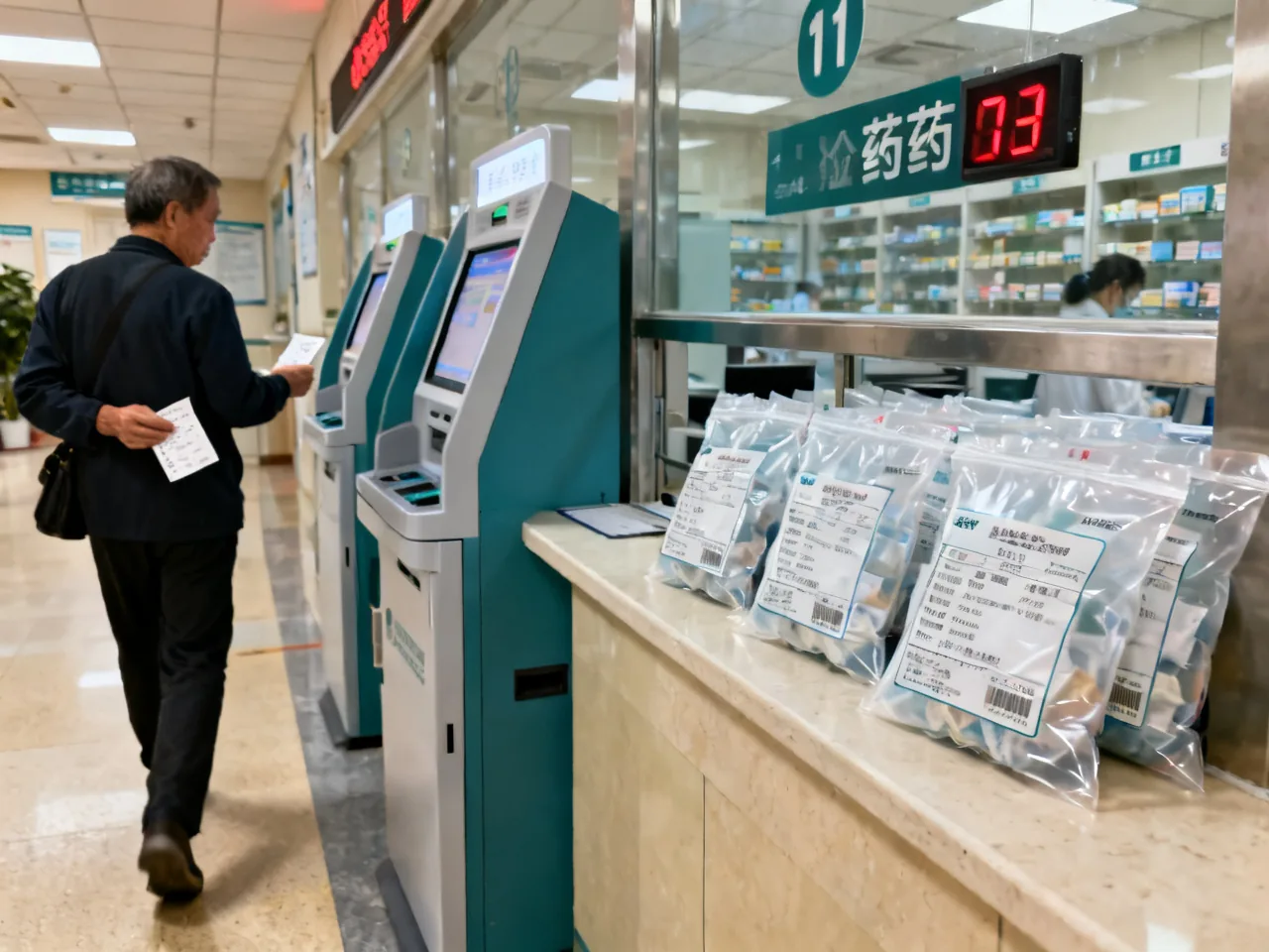First Clinic Visit in China: Registration, Payment, and Pharmacy Flow