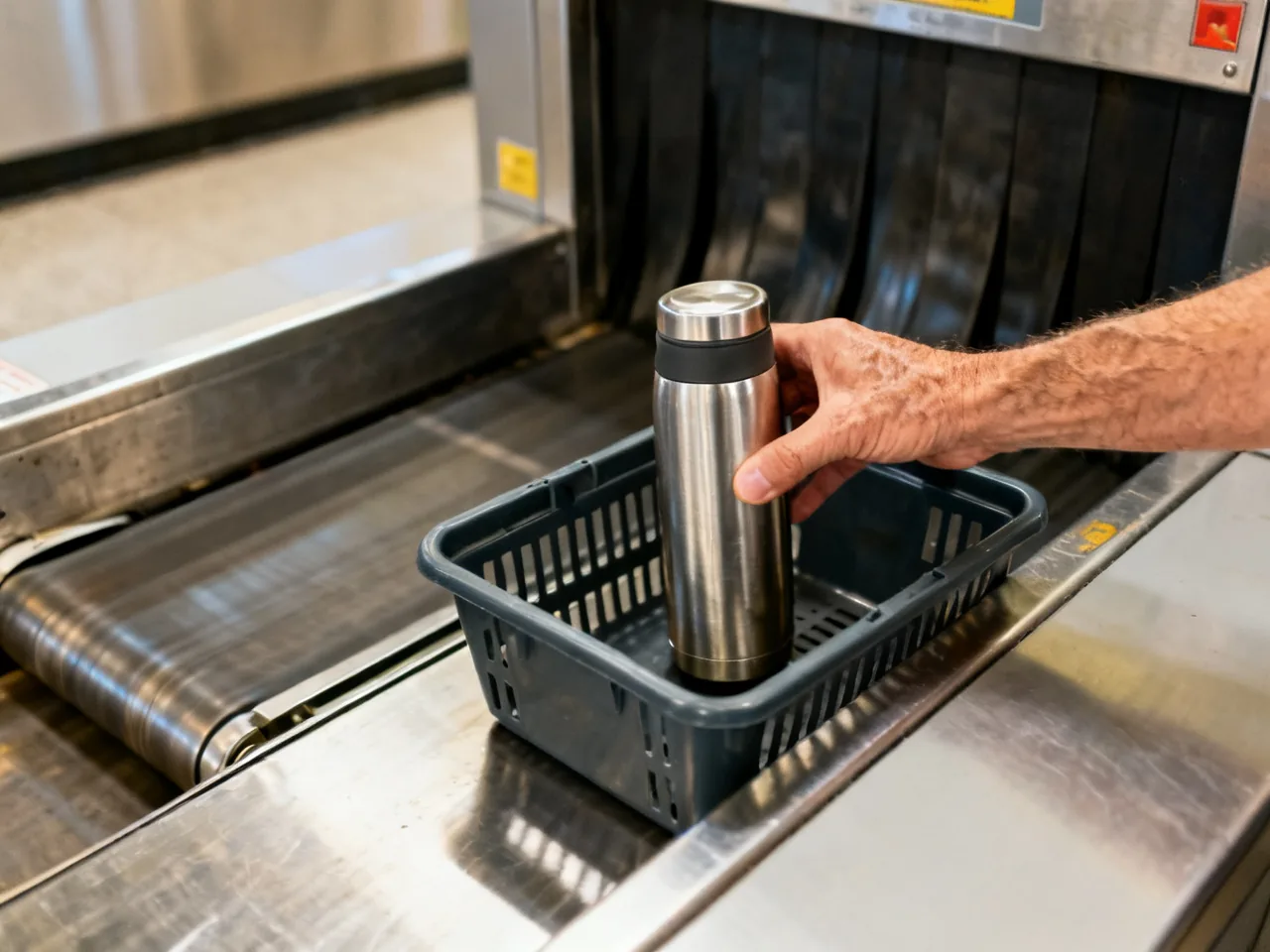 The First Time at a Chinese Metro Security Check, I Learned to Hold My Thermos Before I Reached the Belt