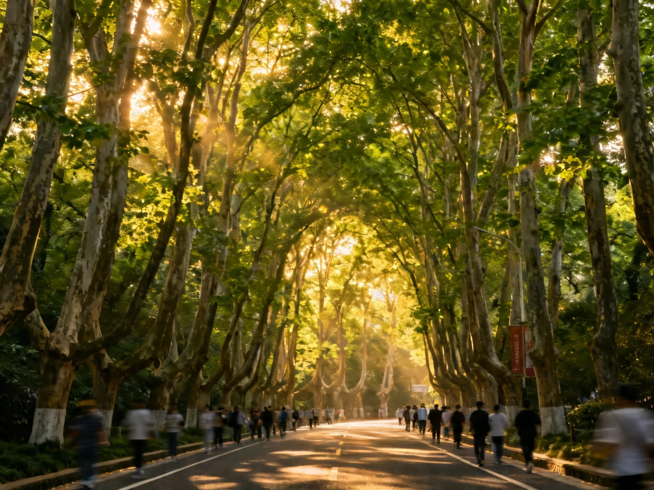 China's Green Veins: The Tree-Lined Streets That Define Its Cities