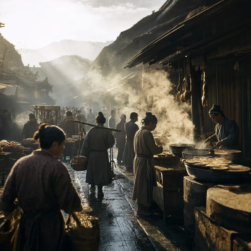 Before the Heat Rose, Chang'an's Morning Market Had Already Laid Out the Flavor of the Day