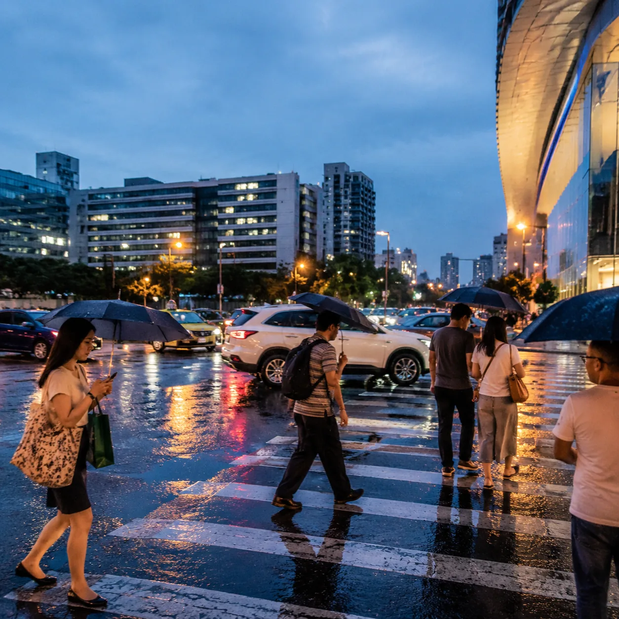 As Shenyang’s Rain Let Up, the Smell of Street Barbecue Lit the Evening Again