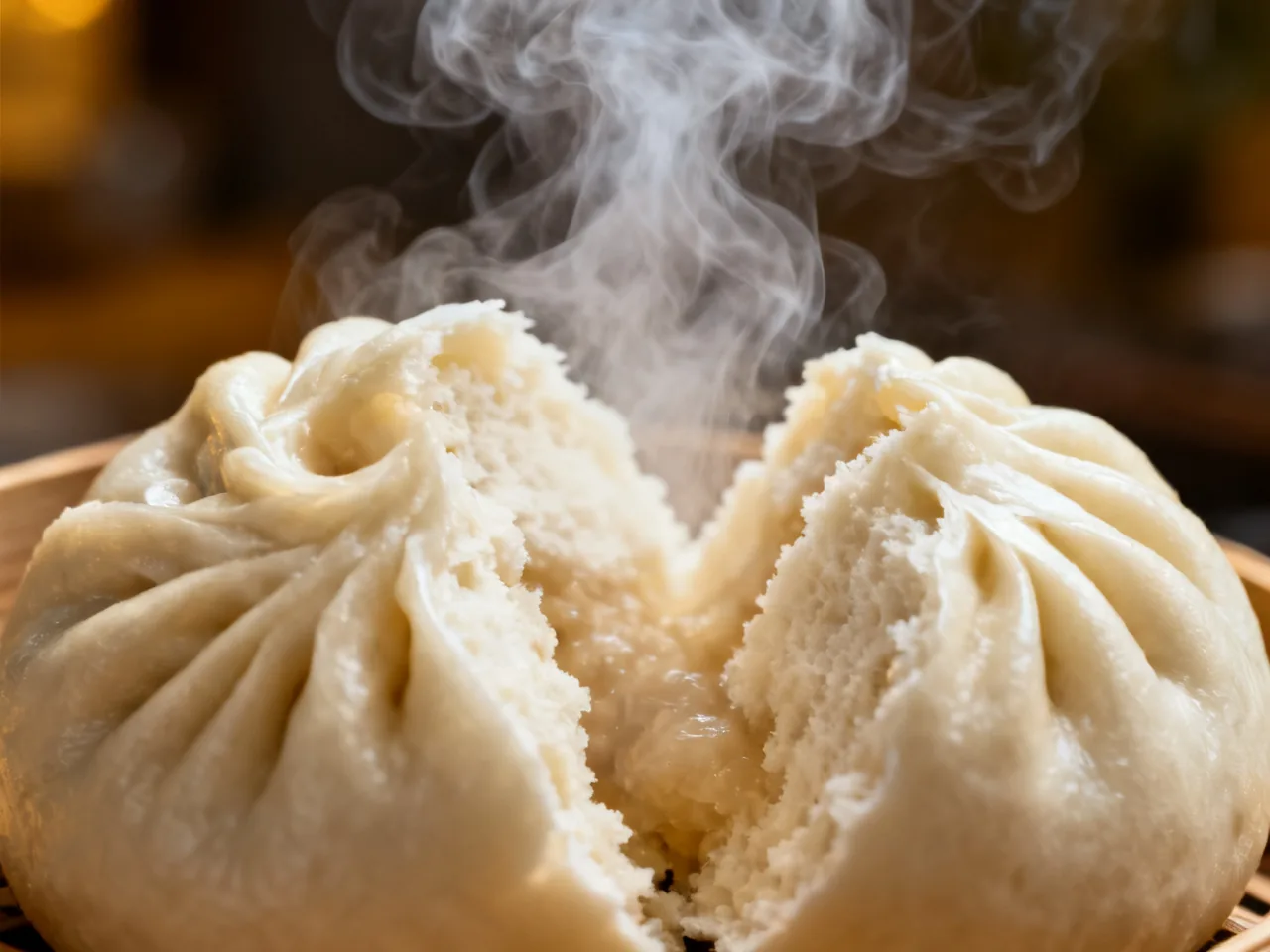 The First Time at a Chinese Breakfast Stall, I Learned to Tear Open a Hot Baozi First to Let the Steam Out