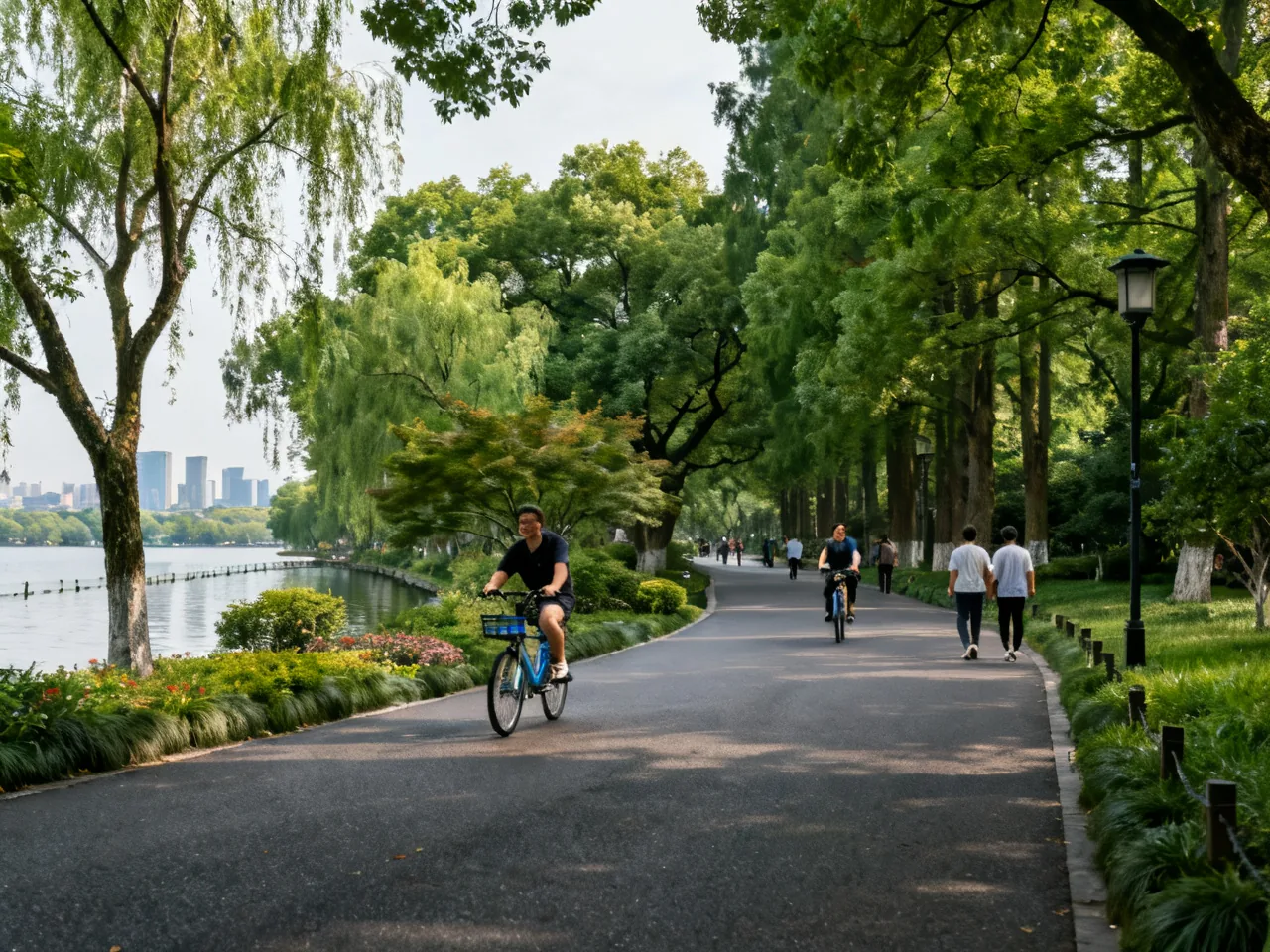 From Grey Concrete to Green Canopies: Two Decades of Urban Road Greening in China