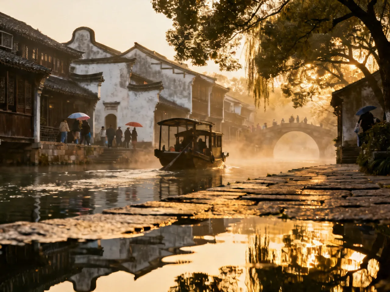 7-Day Jiangnan Water Towns: Suzhou, Hangzhou & Wuzhen