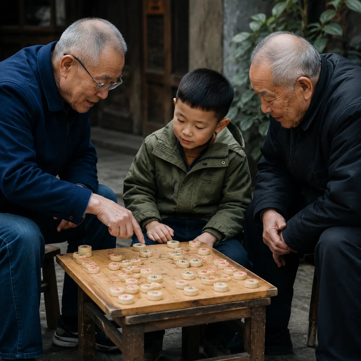 My Child Spent Twenty Minutes Talking with Elder Chess Players in a Chengdu Park