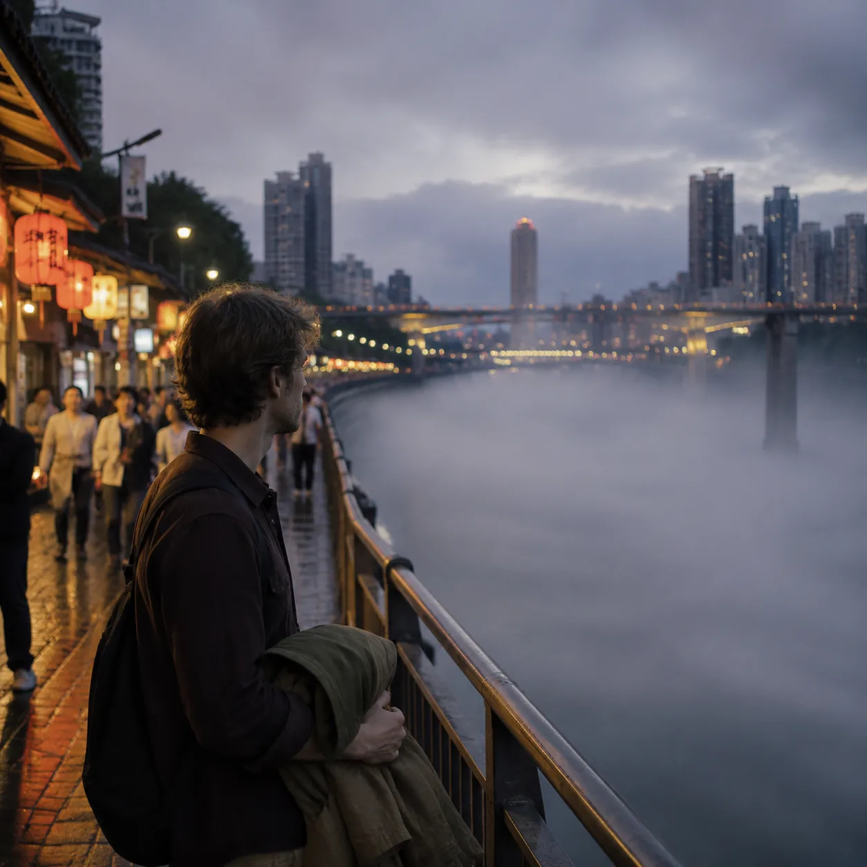 A Foggy-River Evening of Chongqing Hotpot