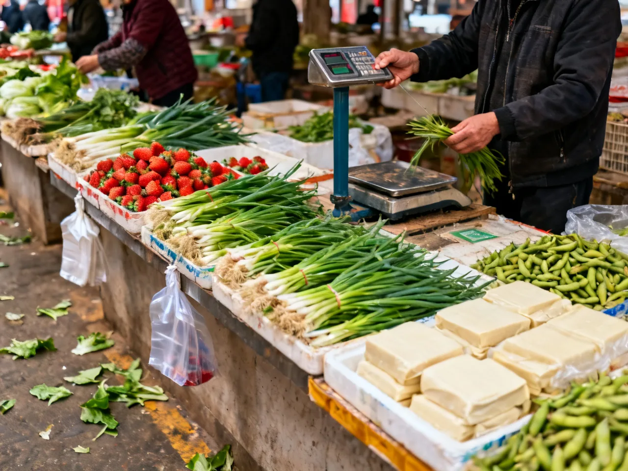 One Morning in a Neighborhood Wet Market in China Taught Me That “Fresh” Is Carried as Much by Sound and Moisture as by the Food Itself